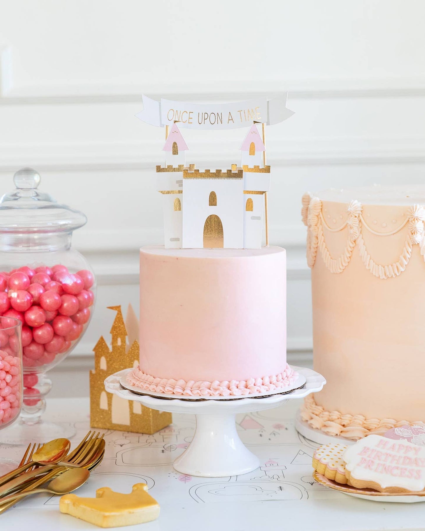Princess Cake Topper Set