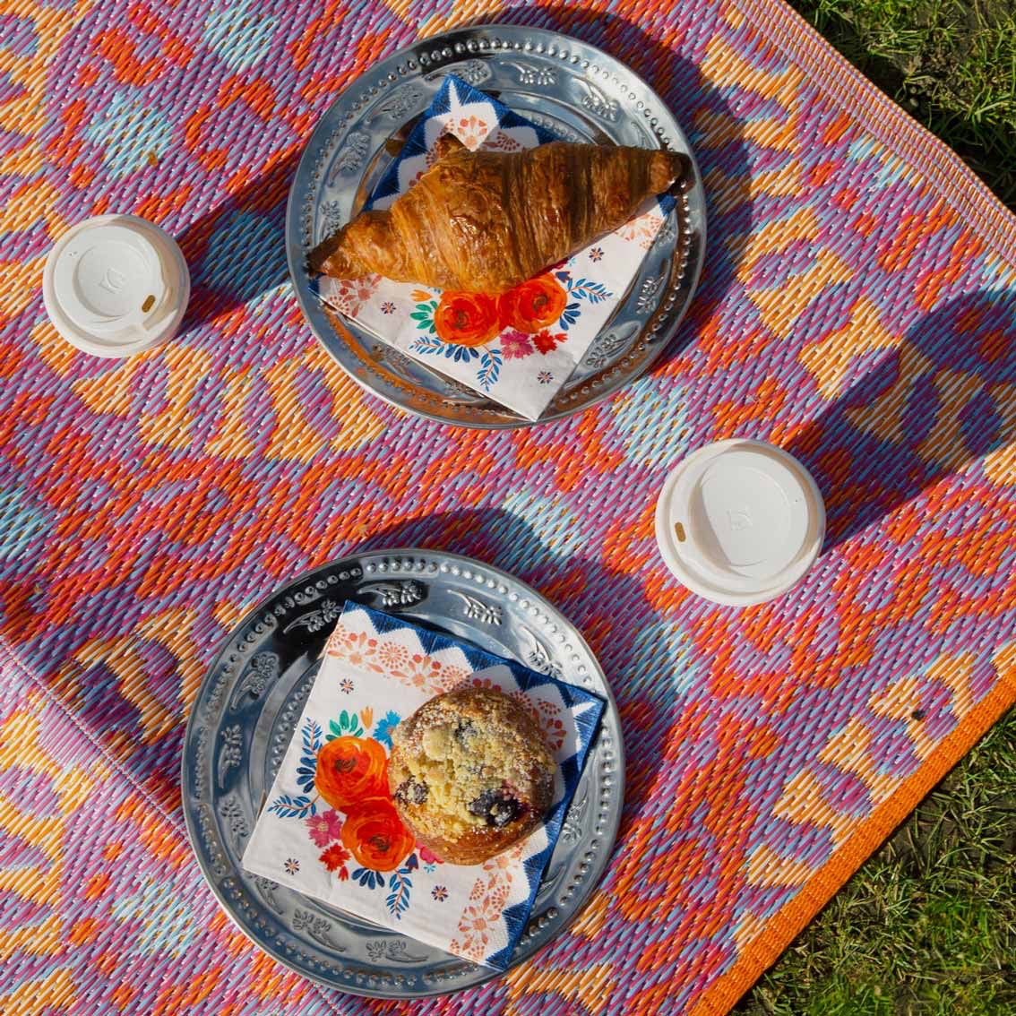 Boho Spice Floral Napkins - 20 Pack