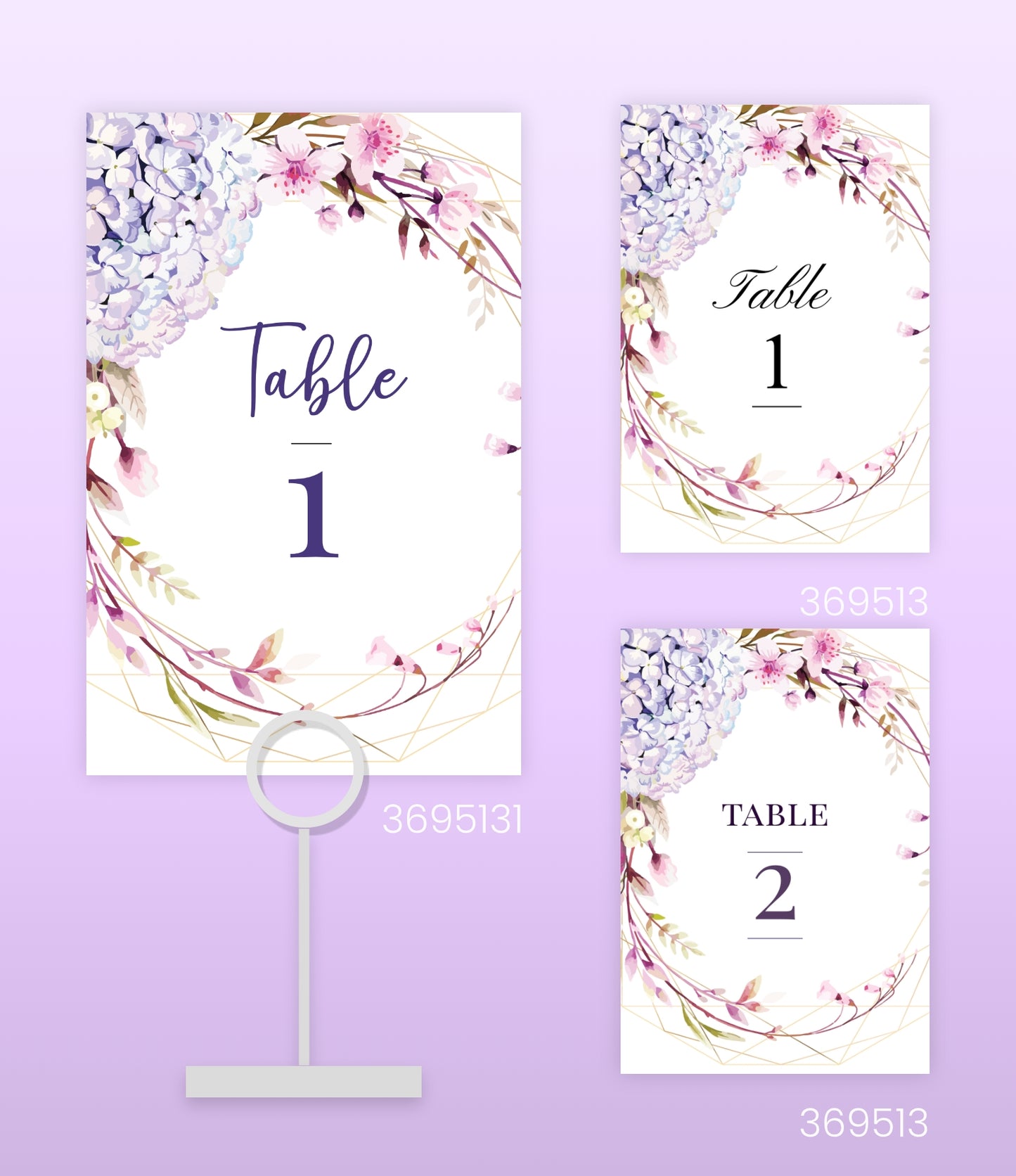 Full Bloom Wedding Invitation Design Set