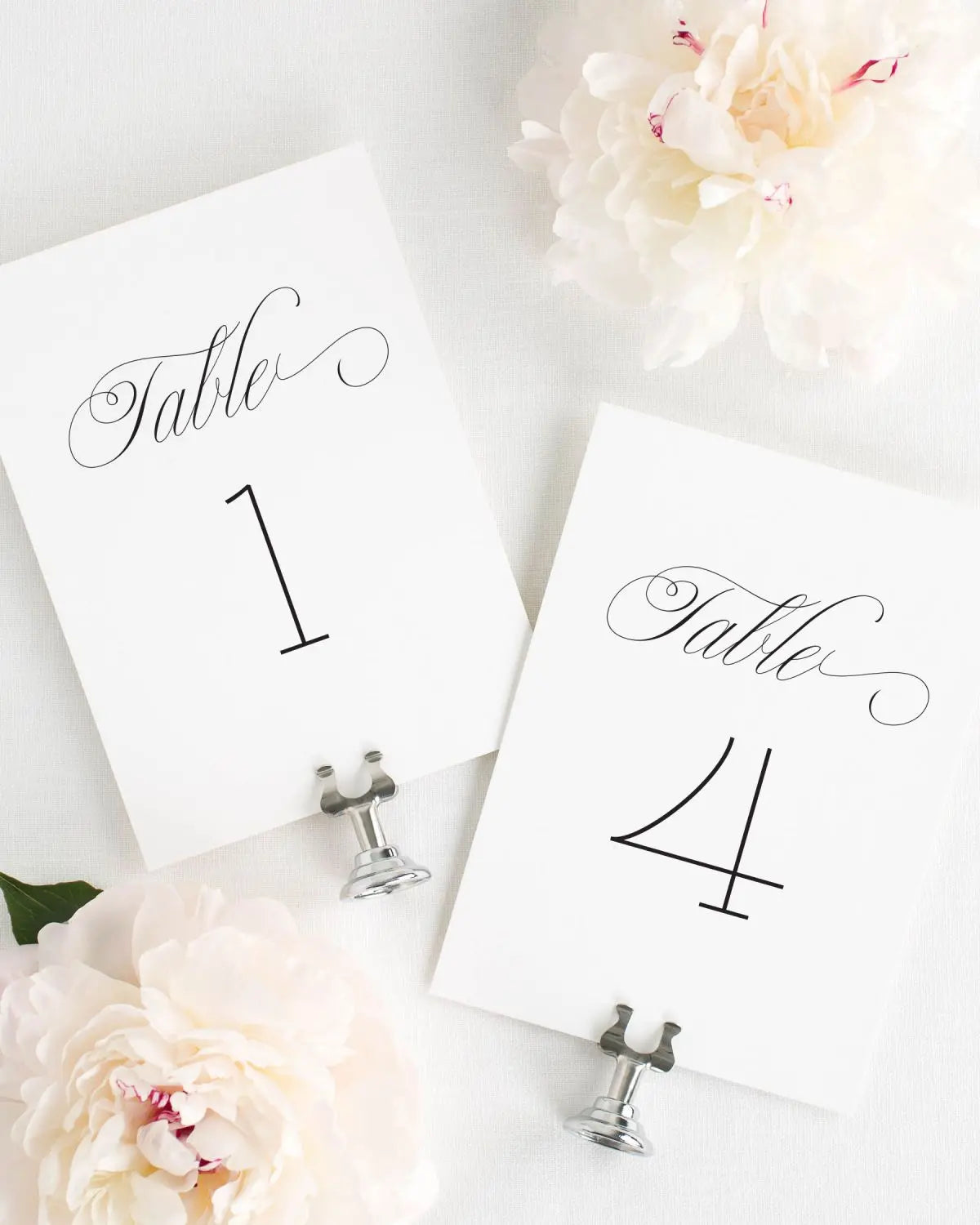 Secret Garden Table Numbers