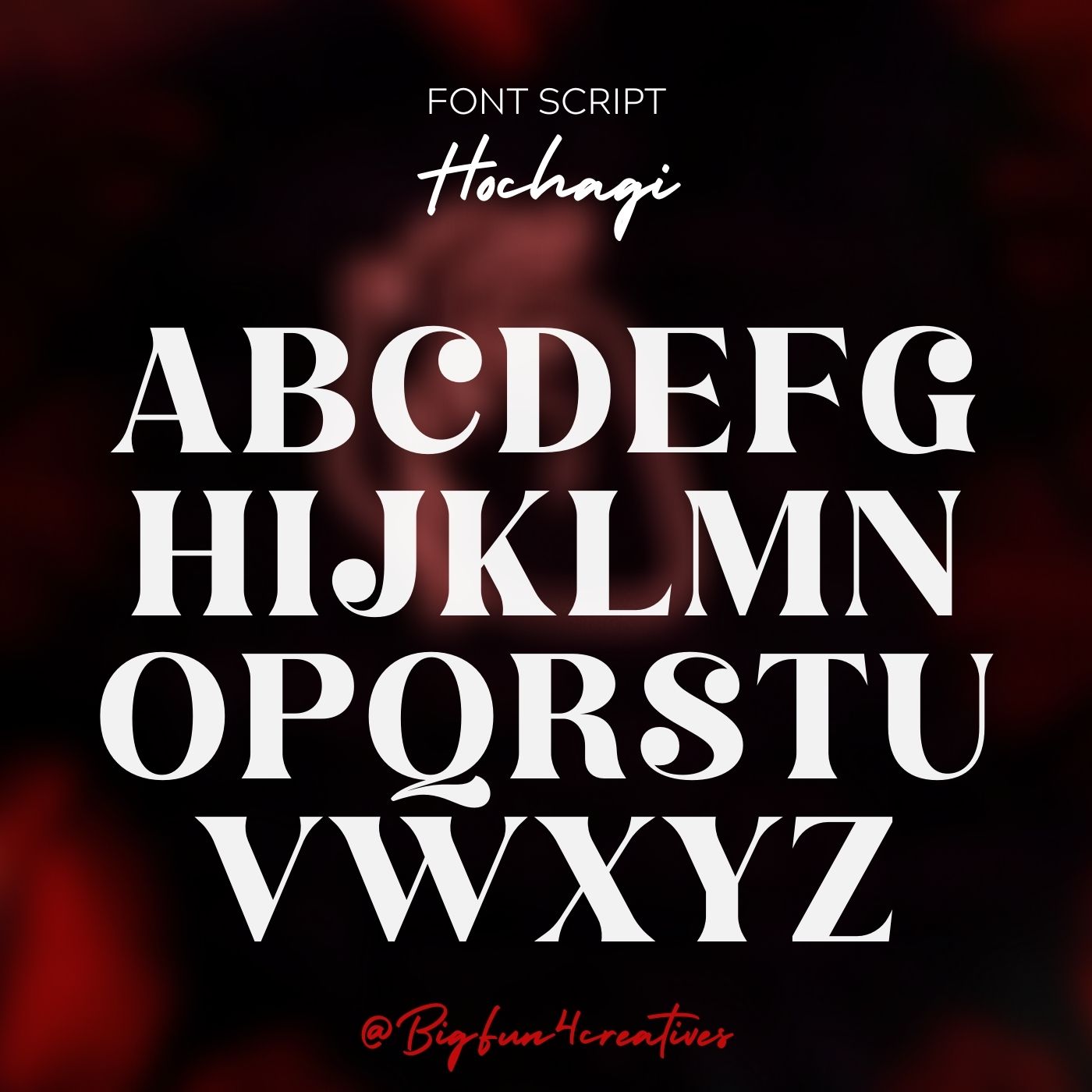 Hochagi Custom Message Stencil