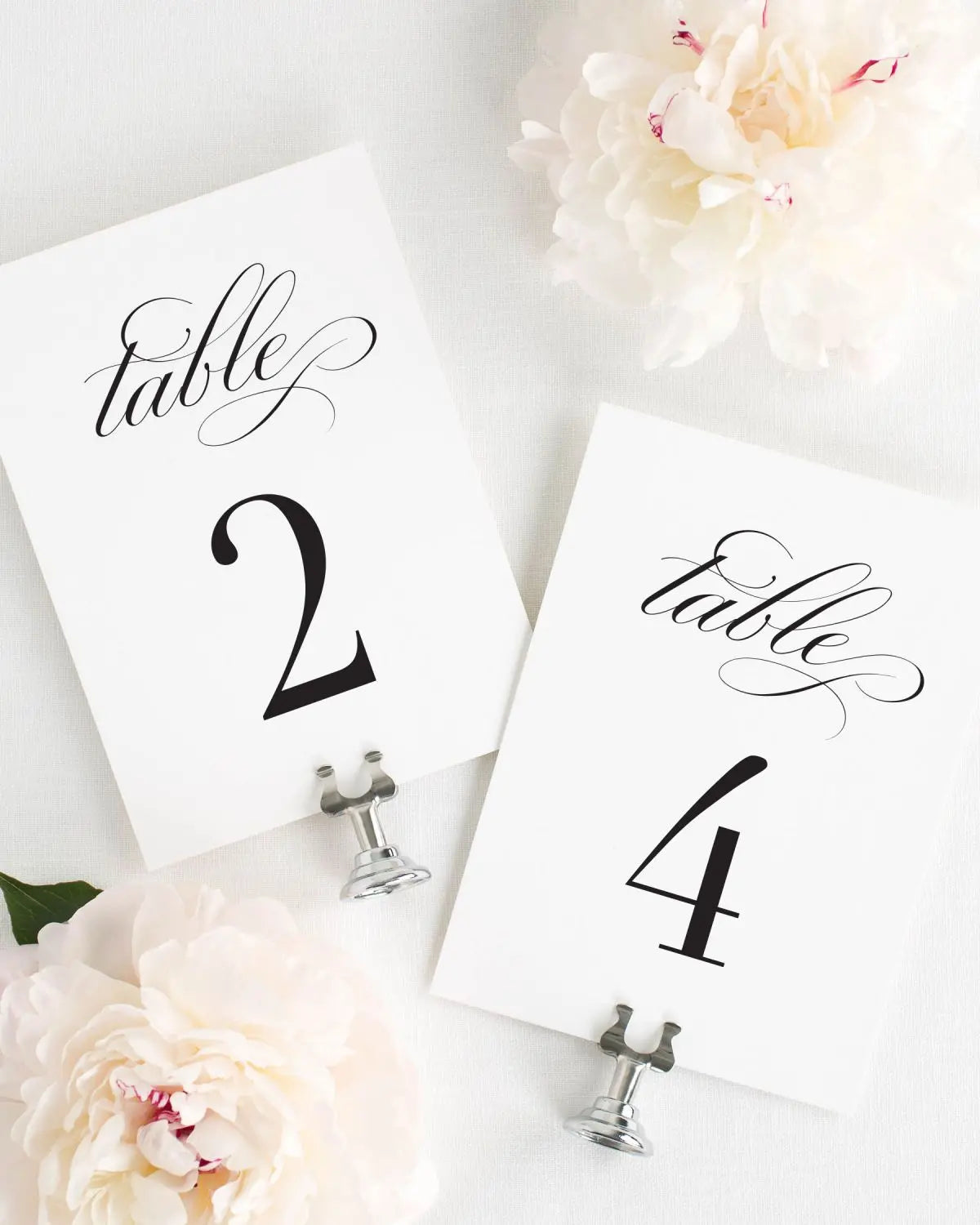 Aurora Table Numbers