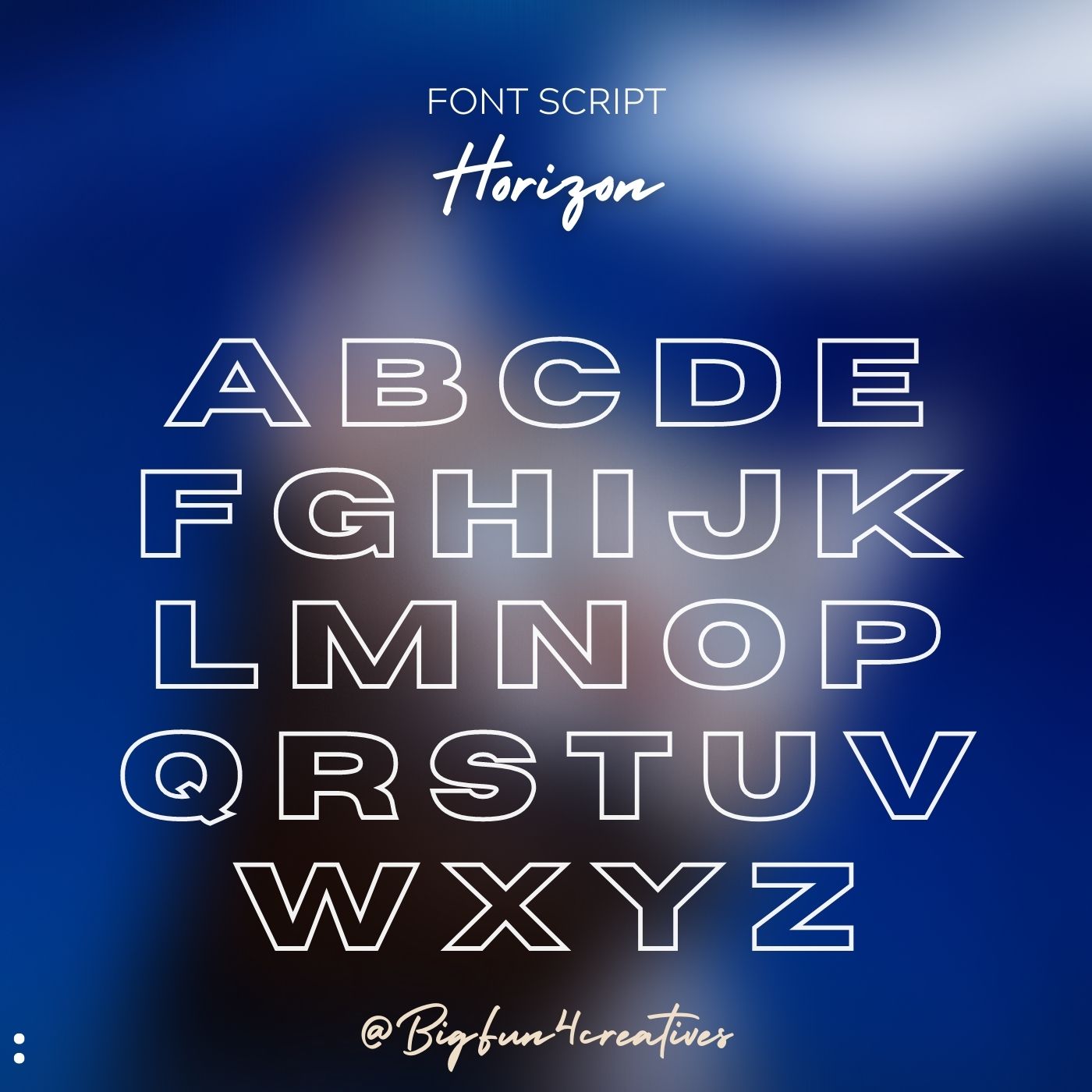 Horizon Lettering Stencil Set