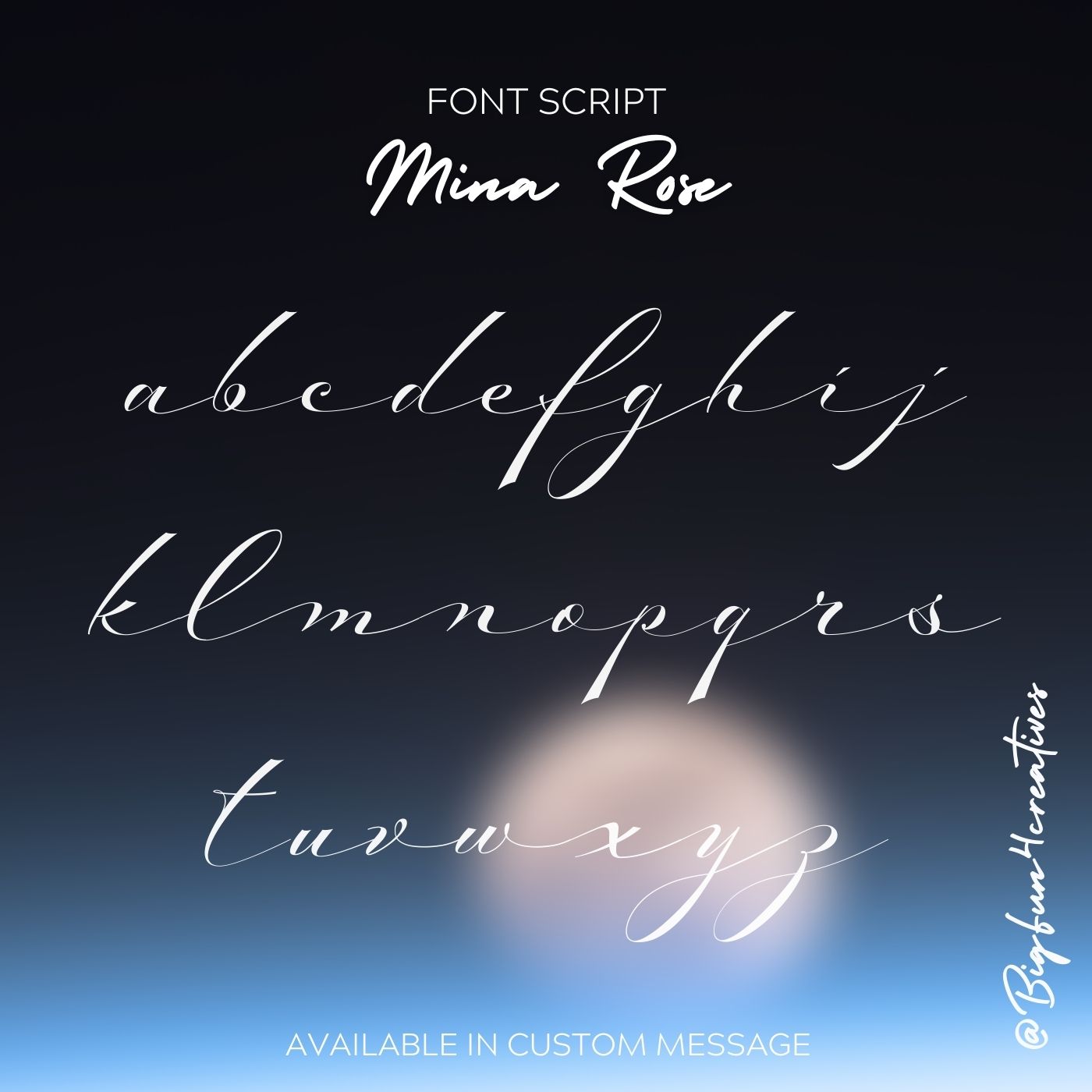Mina Custom Message Stencil