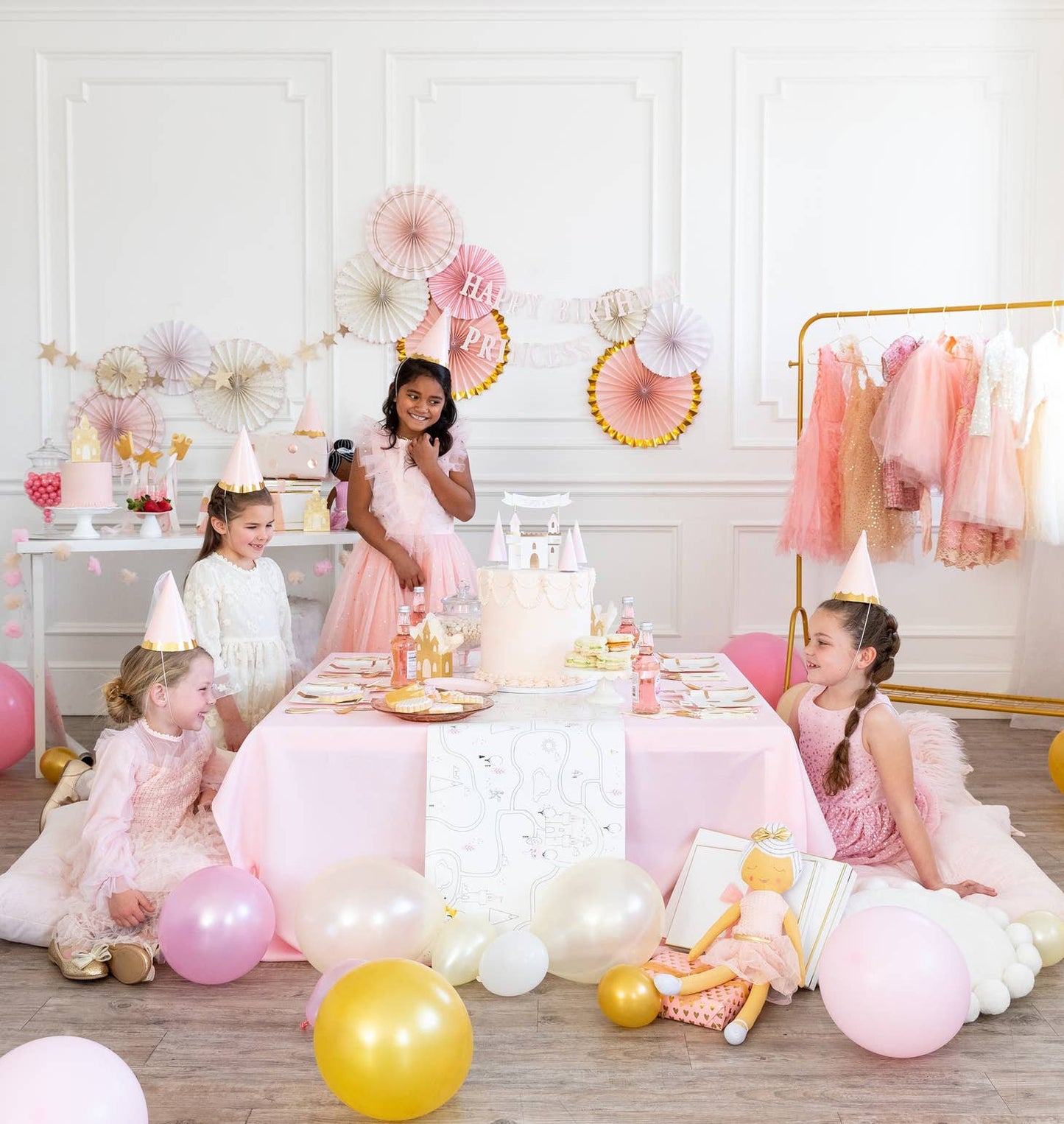 Princess Party Fans