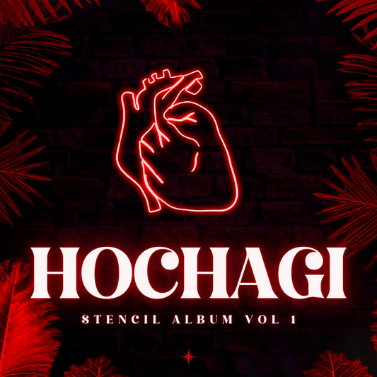Hochagi Custom Message Stencil