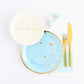 Baby Blue Fringed Cocktail Napkins 25ct